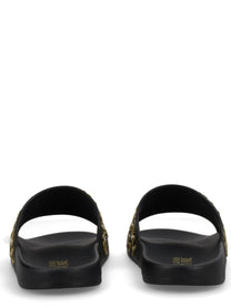 Versace Jeans Couture Women's Slides Black