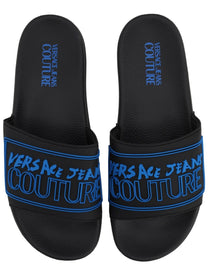 Versace Jeans Couture Men's Slides Black