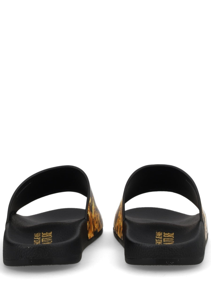 Versace Jeans Couture Women's Slides Black