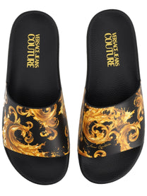Versace Jeans Couture Women's Slides Black
