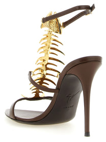 Giuseppe Zanotti Slim Sandals Brown