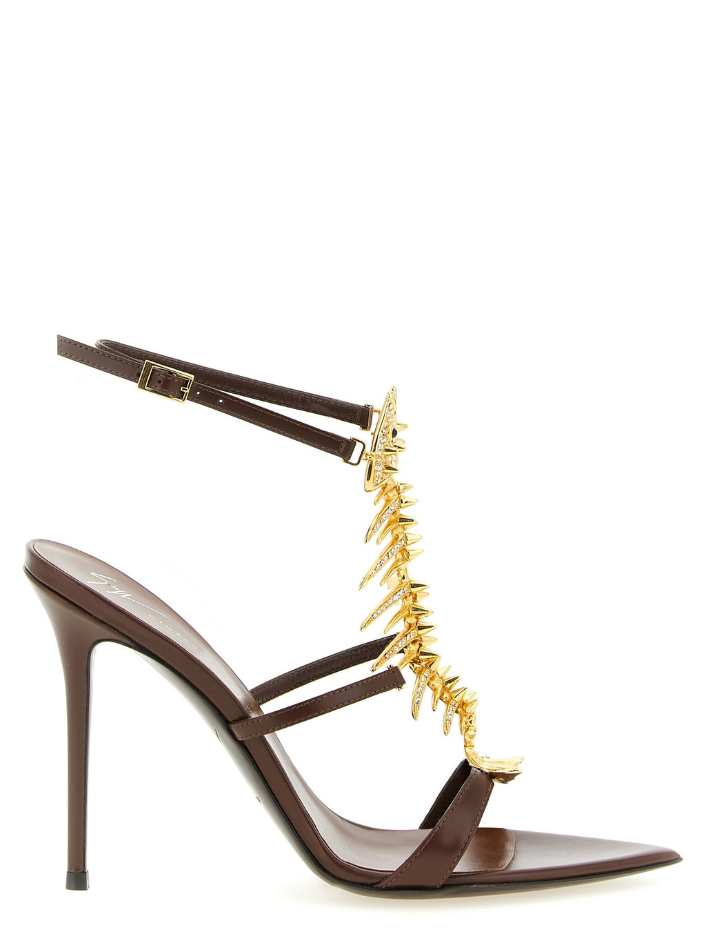 Giuseppe Zanotti Slim Sandals Brown
