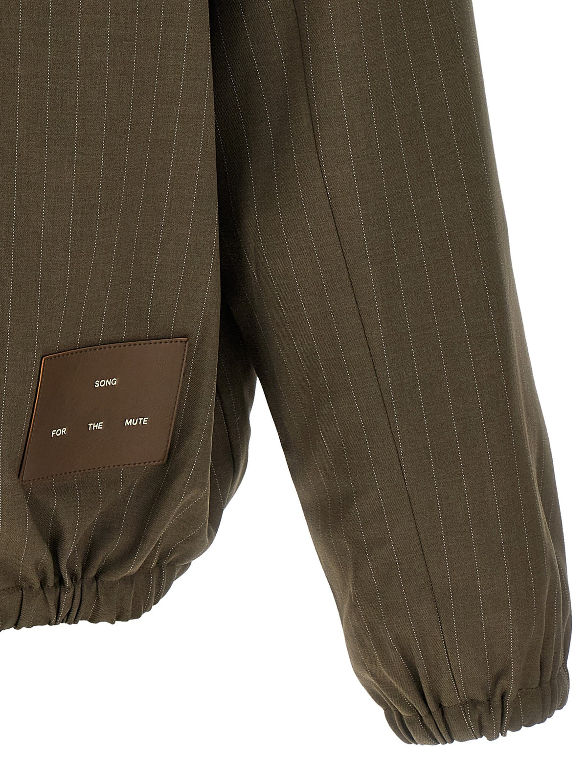 Song For The Mute Slim Coach Jacket Brown