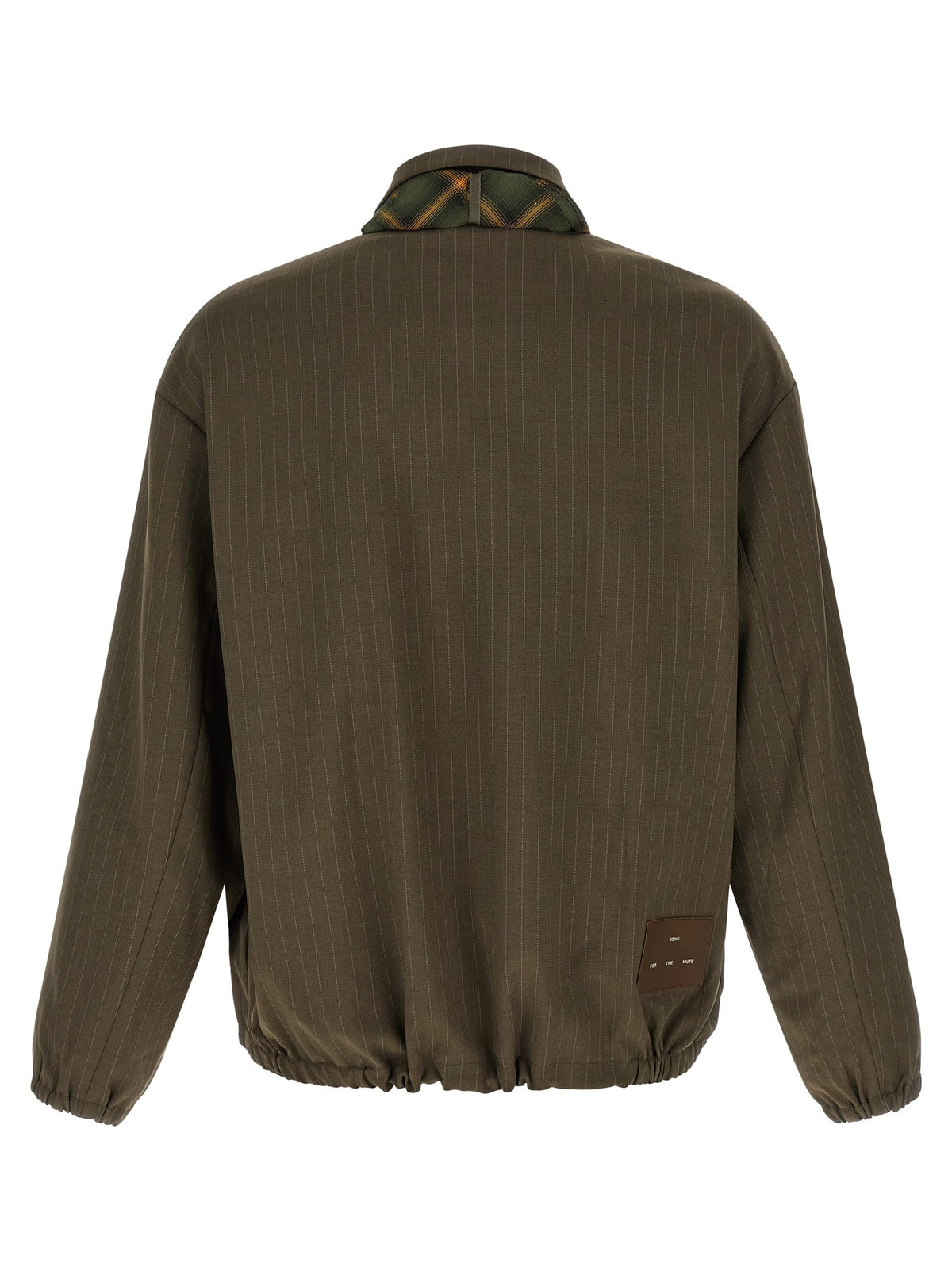 Song For The Mute Slim Coach Jacket Brown
