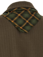 Song For The Mute Slim Coach Jacket Brown, view 5