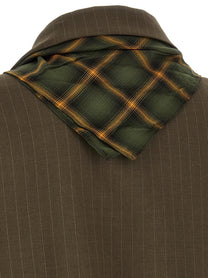 Song For The Mute Slim Coach Jacket Brown
