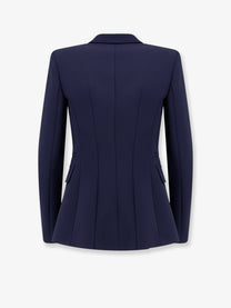 Elisabetta Franchi Women's Slim Fit Blazer Blue