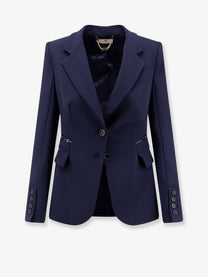 Elisabetta Franchi Women's Slim Fit Blazer Blue