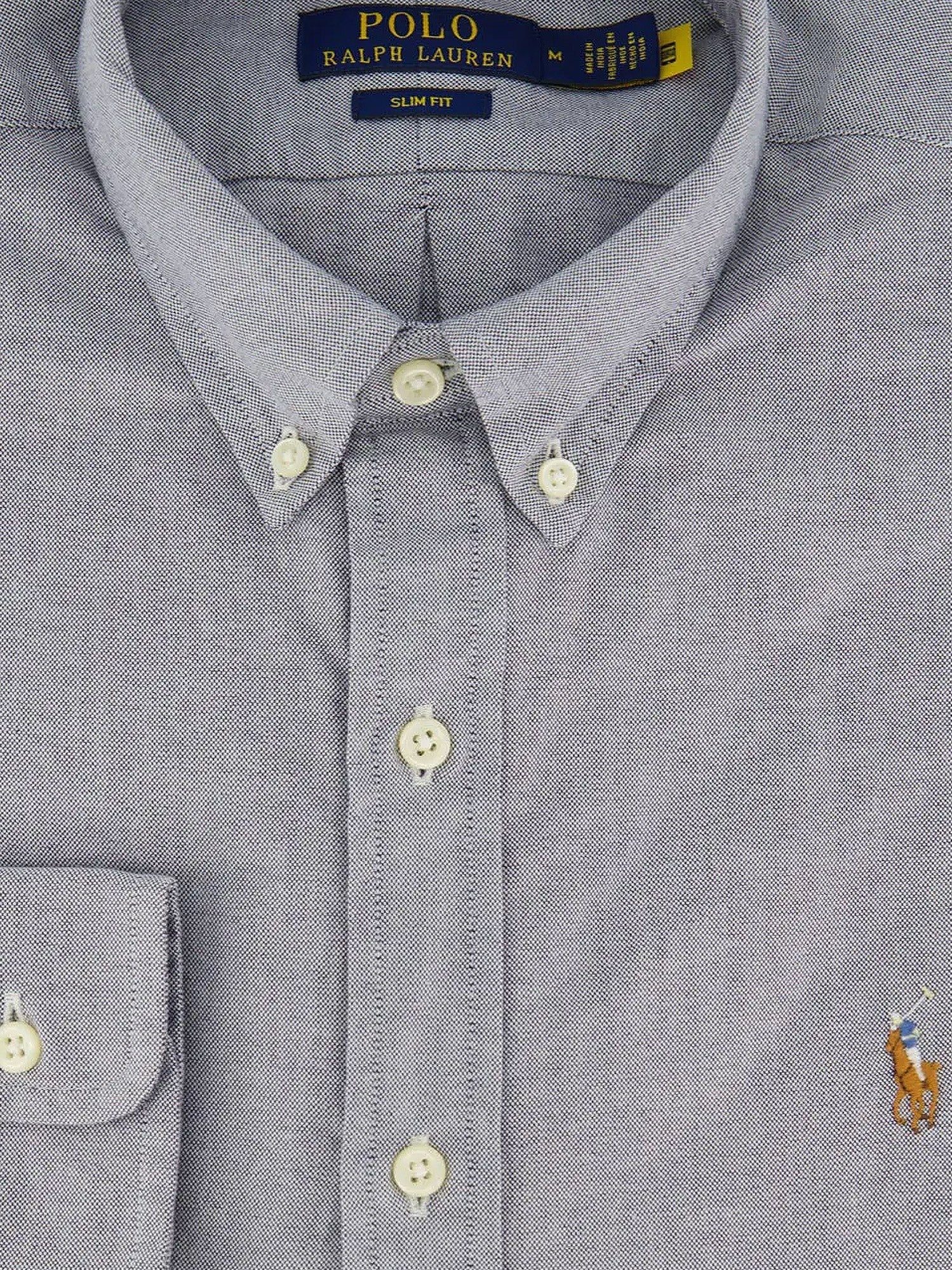 Polo Ralph Lauren Men's Slim Fit Cotton Shirt Blue