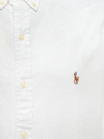 Polo Ralph Lauren Men's Slim Fit Cotton Shirt White