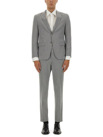 Boss Men's Slim Fit Dress Grey