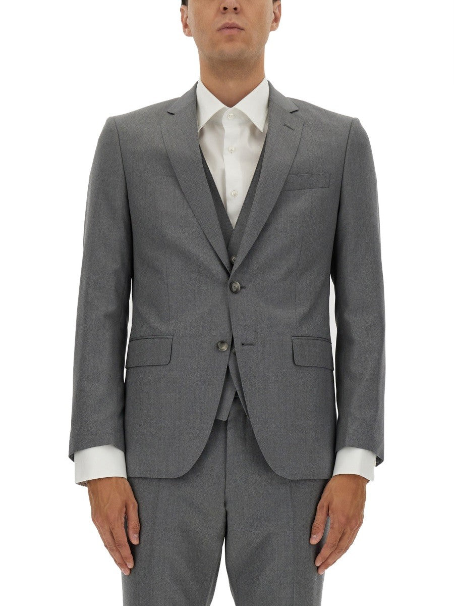 Boss Men's Slim Fit Jacket Grey