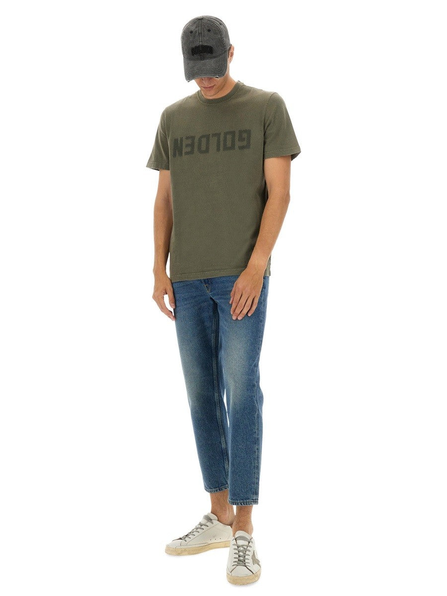 Golden Goose Men's Slim Fit Jeans Blue