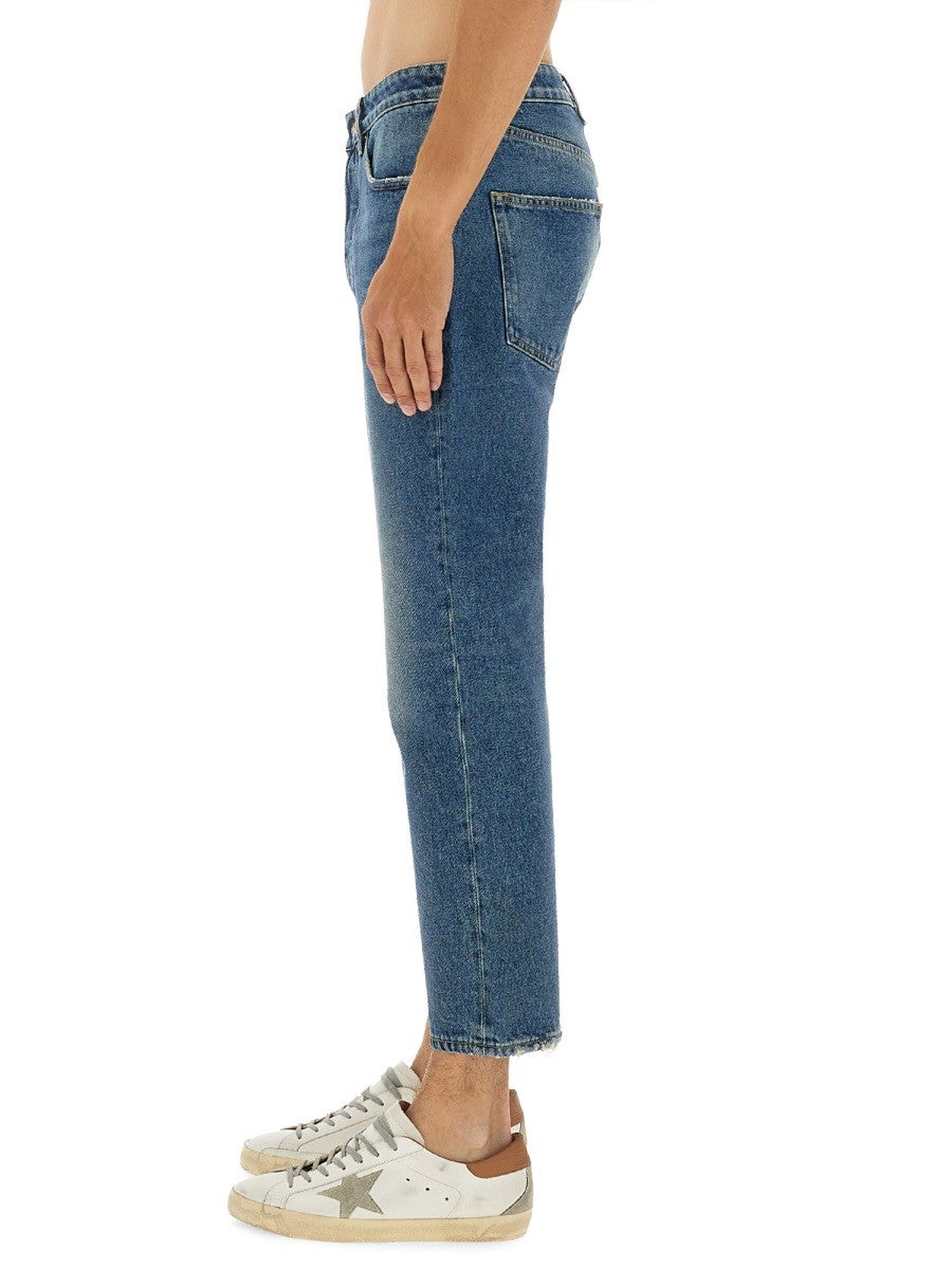 Golden Goose Men's Slim Fit Jeans Blue