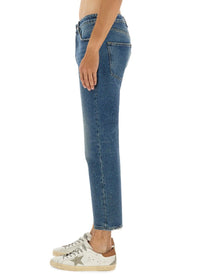 Golden Goose Men's Slim Fit Jeans Blue
