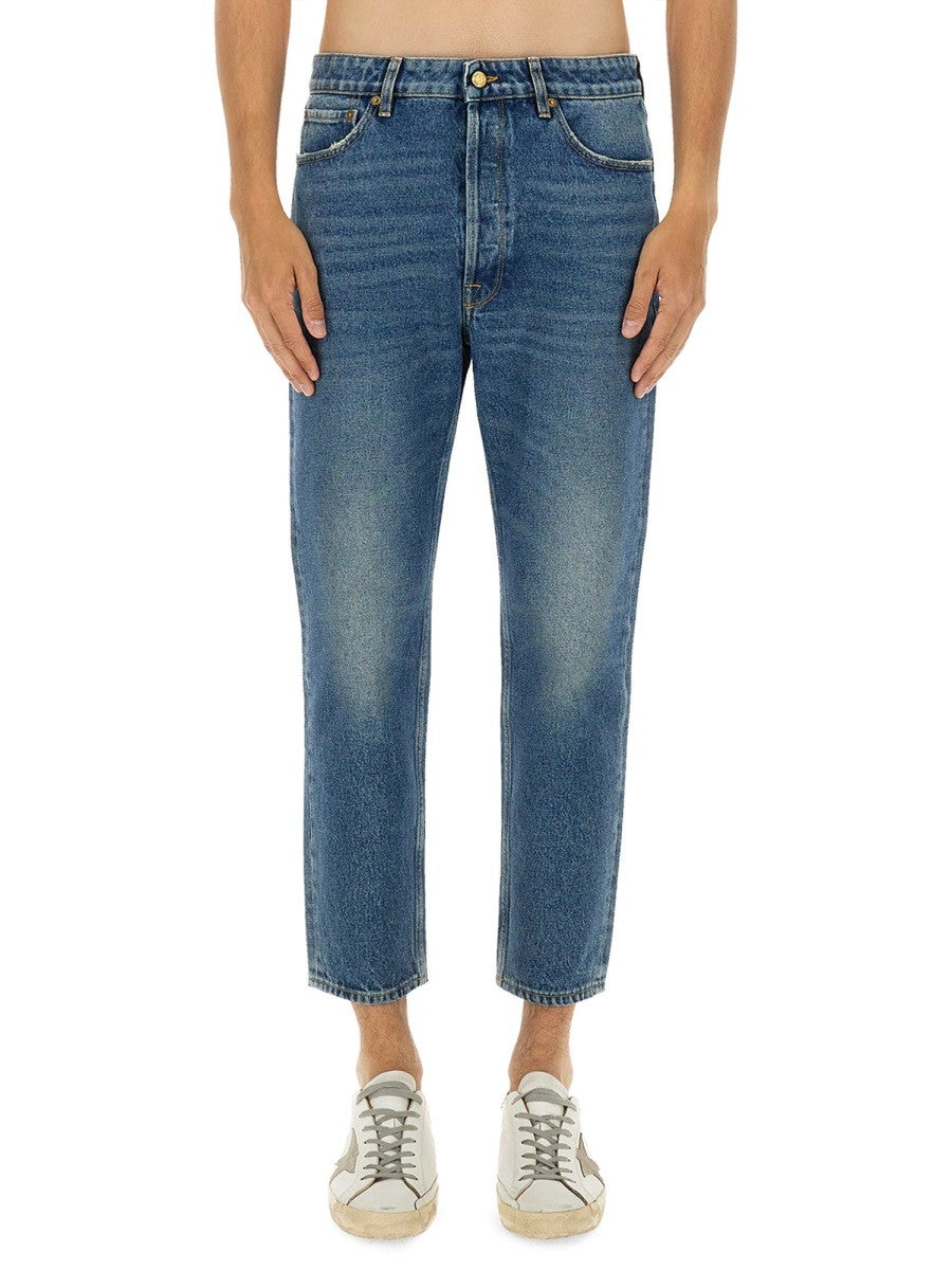 Golden Goose Men's Slim Fit Jeans Blue