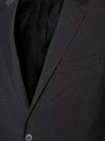 Fendi Men's Slim Fit Kid Mohair Blazer Black