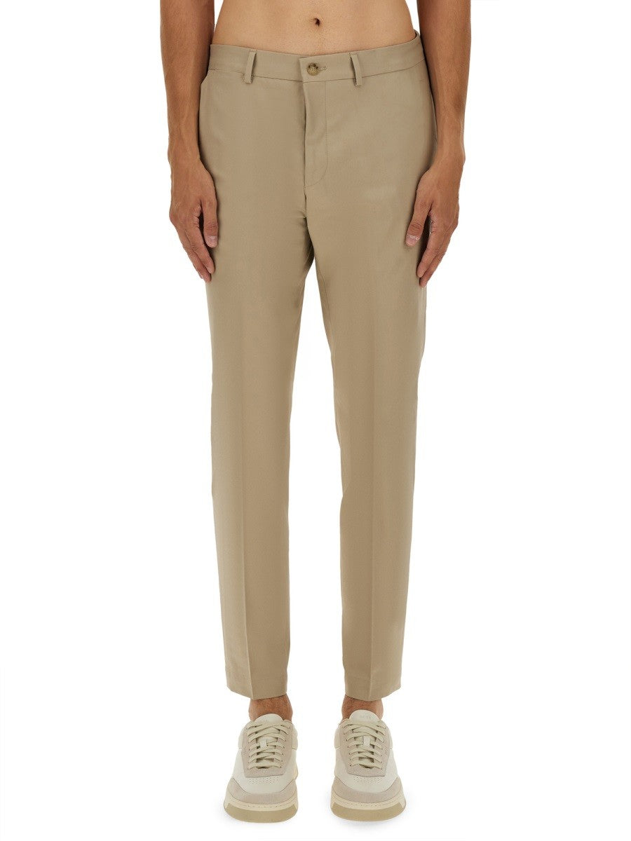 Boss Camel Men's Slim Fit Pants Beige