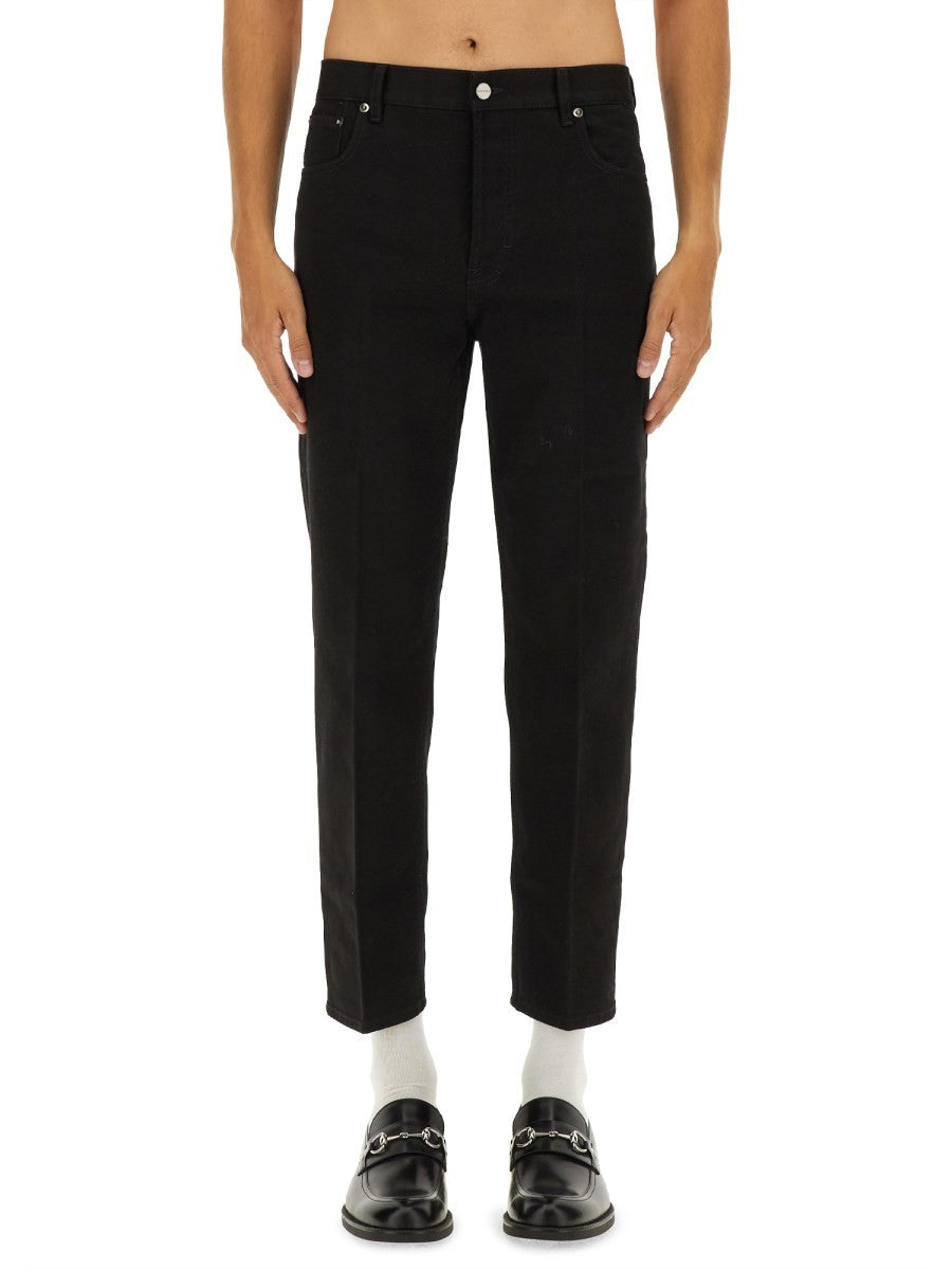 Gucci Men's Slim Fit Pants Black