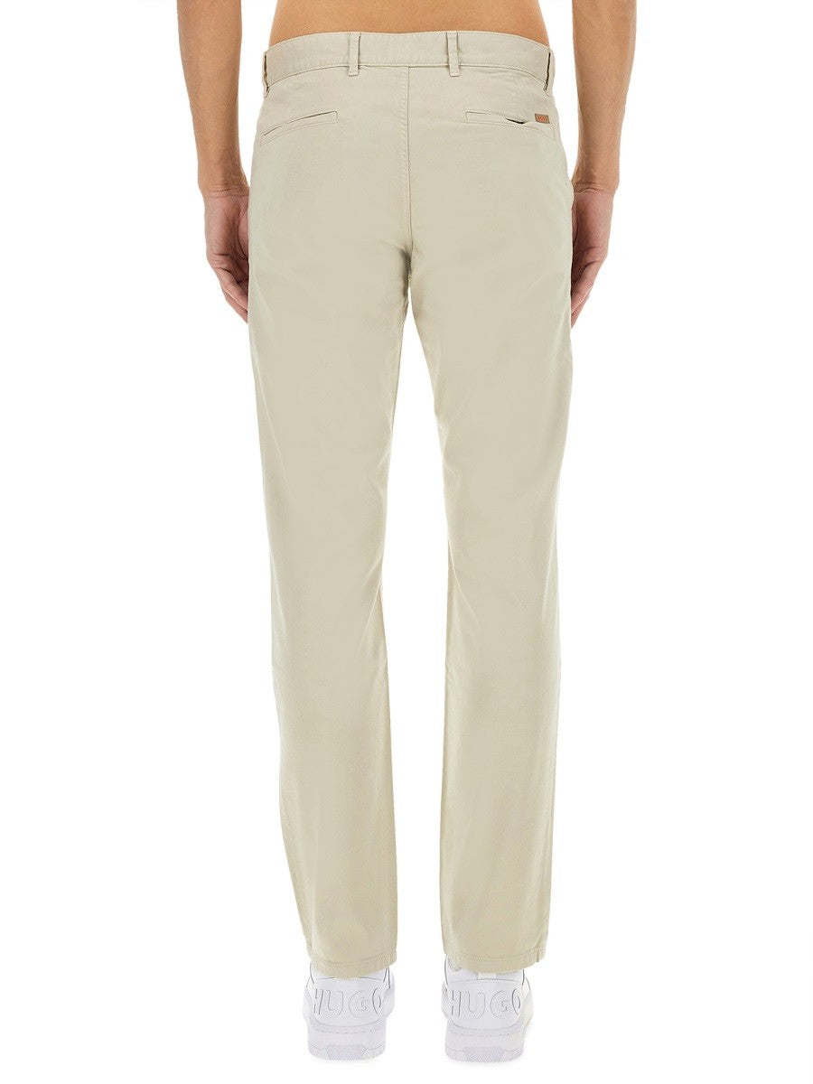 Boss Men's Slim Fit Pants Beige
