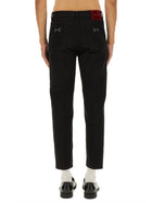 Gucci Men's Slim Fit Pants Black, view 4