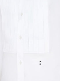 Fendi Men's Slim Fit Poplin Shirt White, view 3