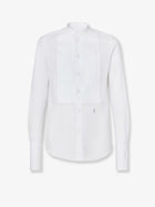 Fendi Men's Slim Fit Poplin Shirt White