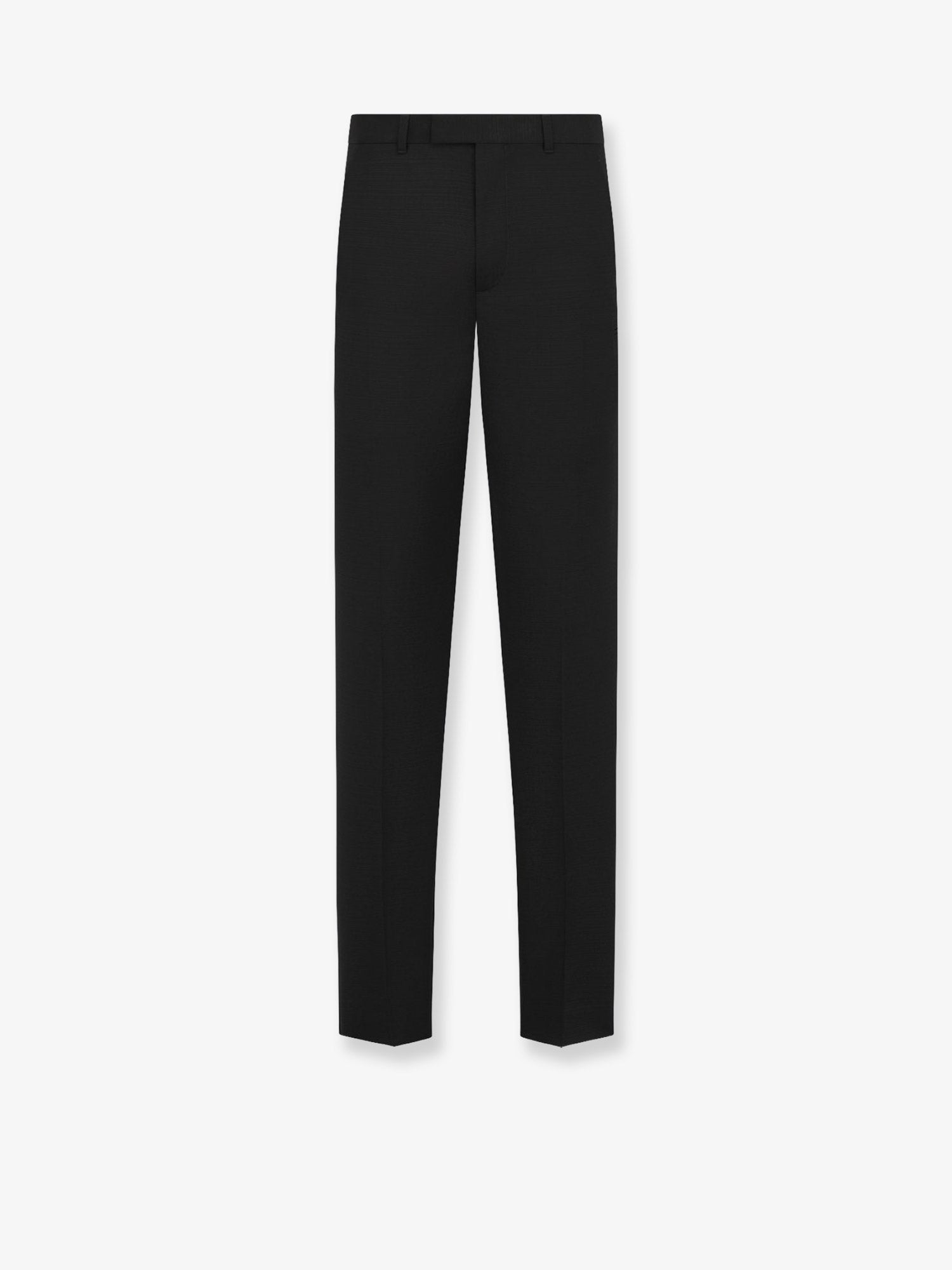 Dior Men's Slim Fit Virgin Wool and Mohair Trousers Black Dior