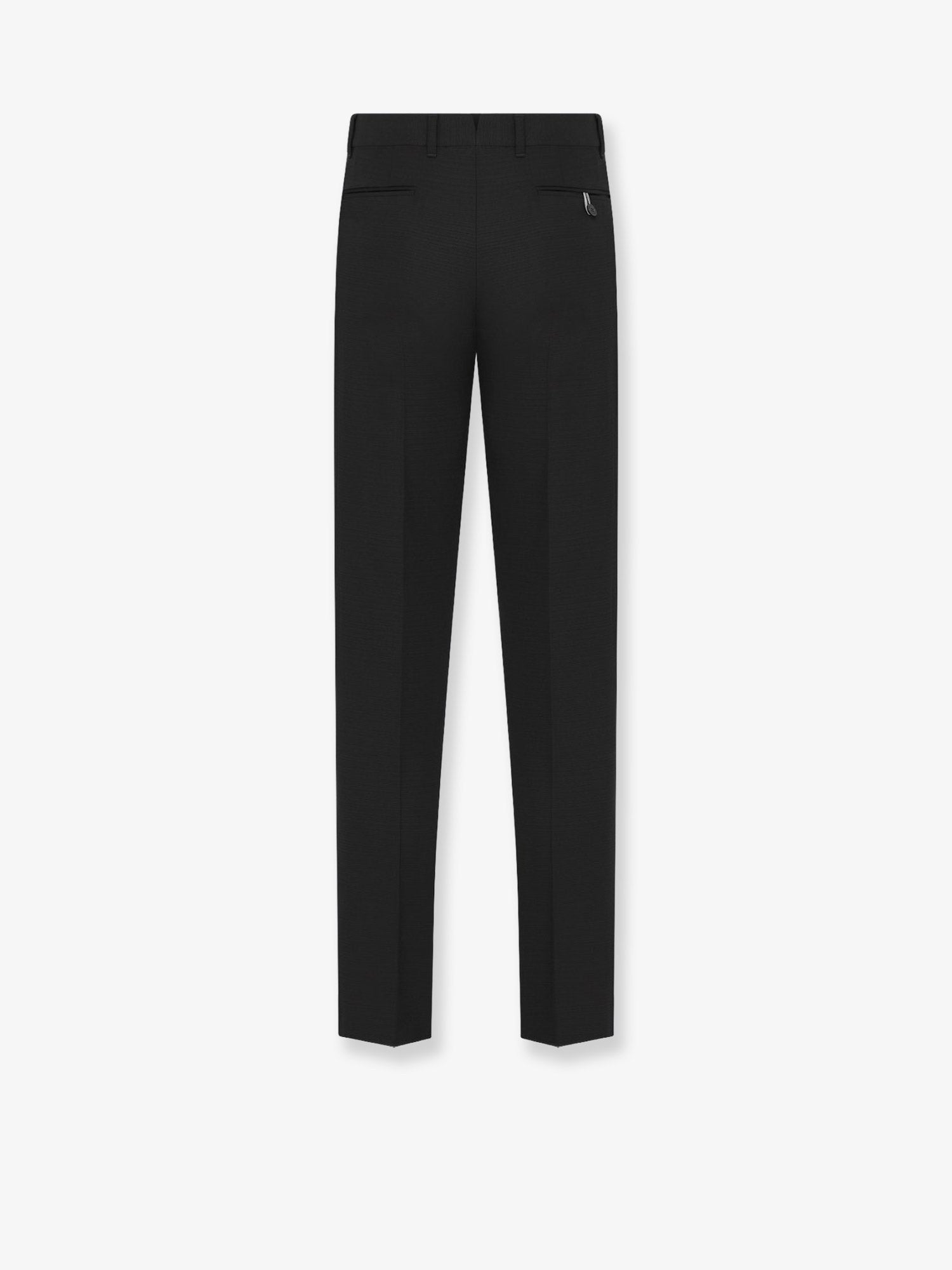 Dior Men's Slim Fit Virgin Wool and Mohair Trousers Black Dior