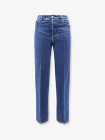 Gucci Men's Slim Five Pocket Jeans Blue