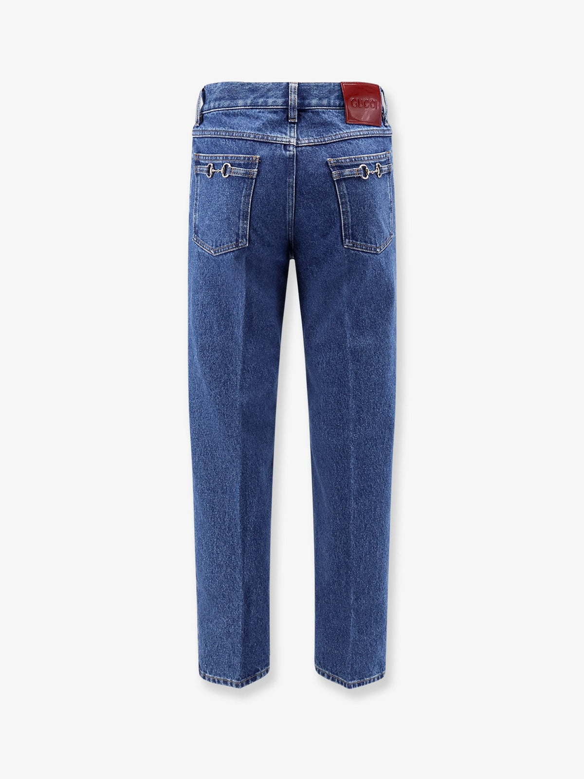 Gucci Men's Slim Five Pocket Jeans Blue