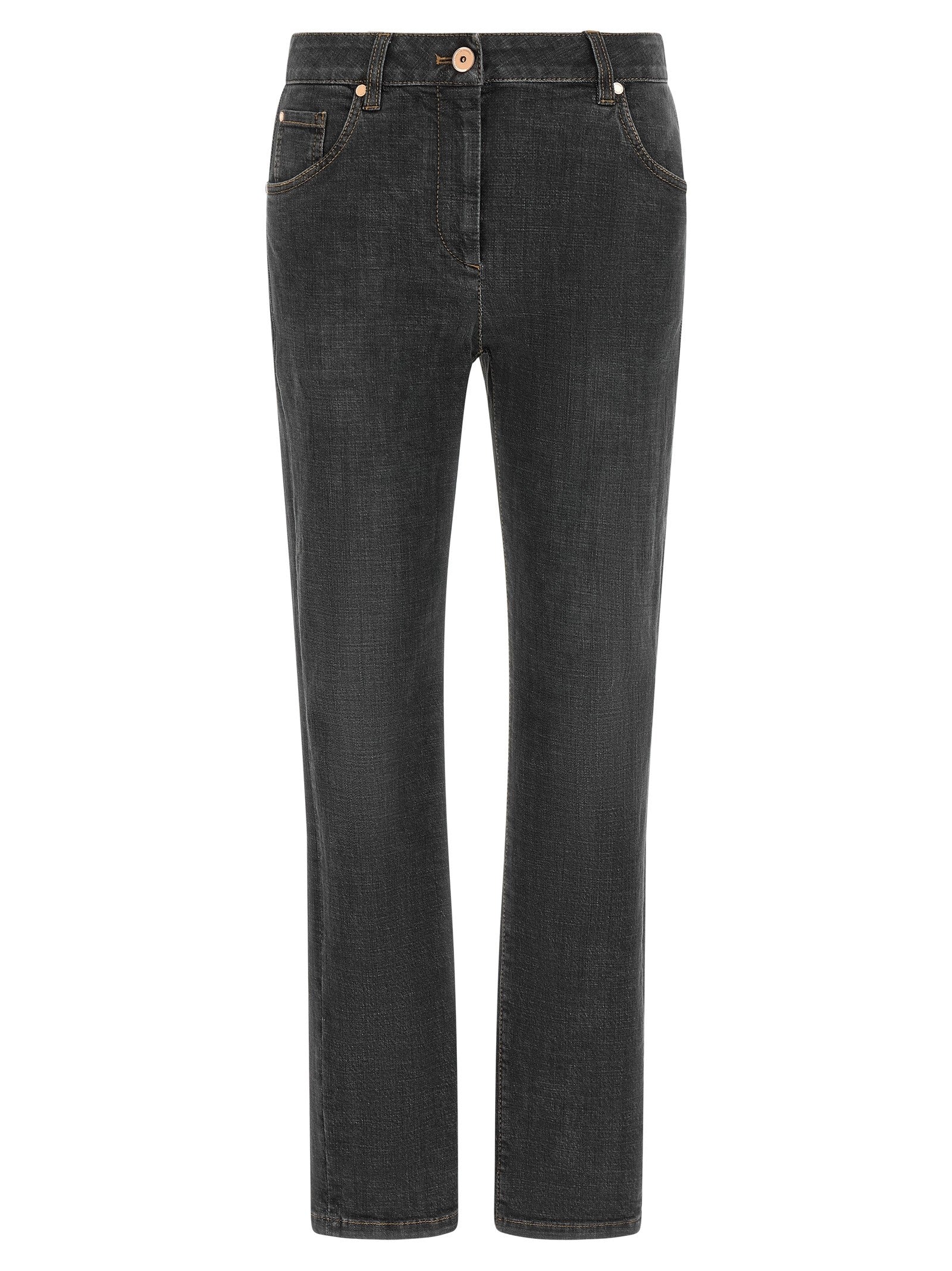 Brunello Cucinelli Slim Jeans Grey