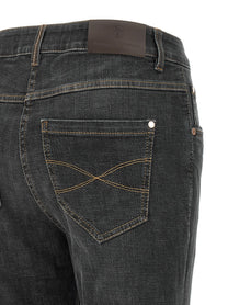 Brunello Cucinelli Slim Jeans Grey