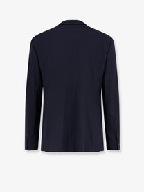 Giorgio Armani Men's Slim Lightweight Virgin Wool Suit Black