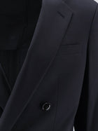 Giorgio Armani Men's Slim Lightweight Virgin Wool Suit Black, view 3