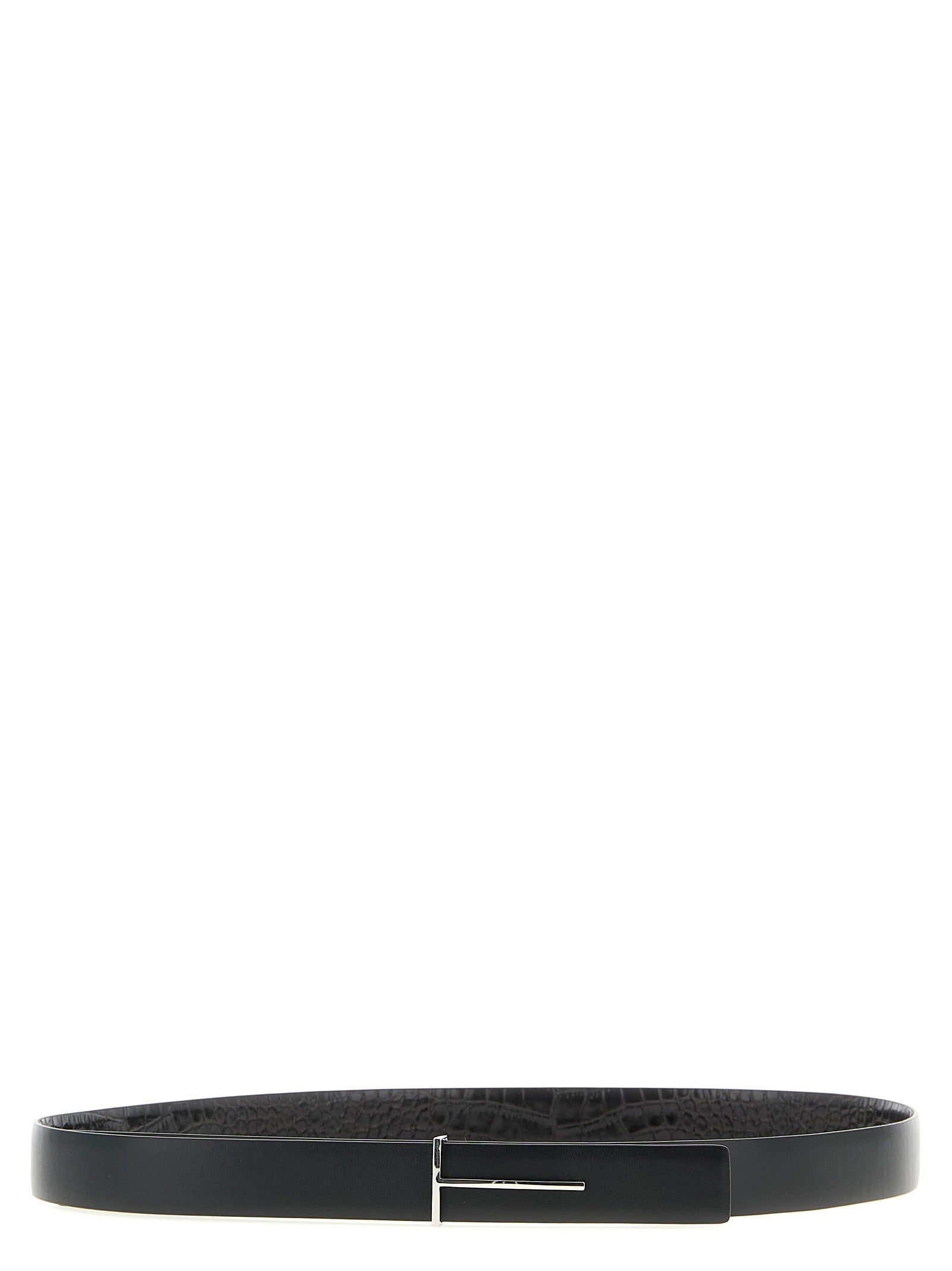 Tom Ford Slim Reversible Belt Gold