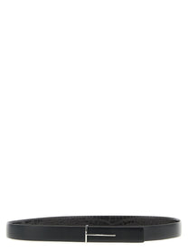 Tom Ford Slim Reversible Belt Gold