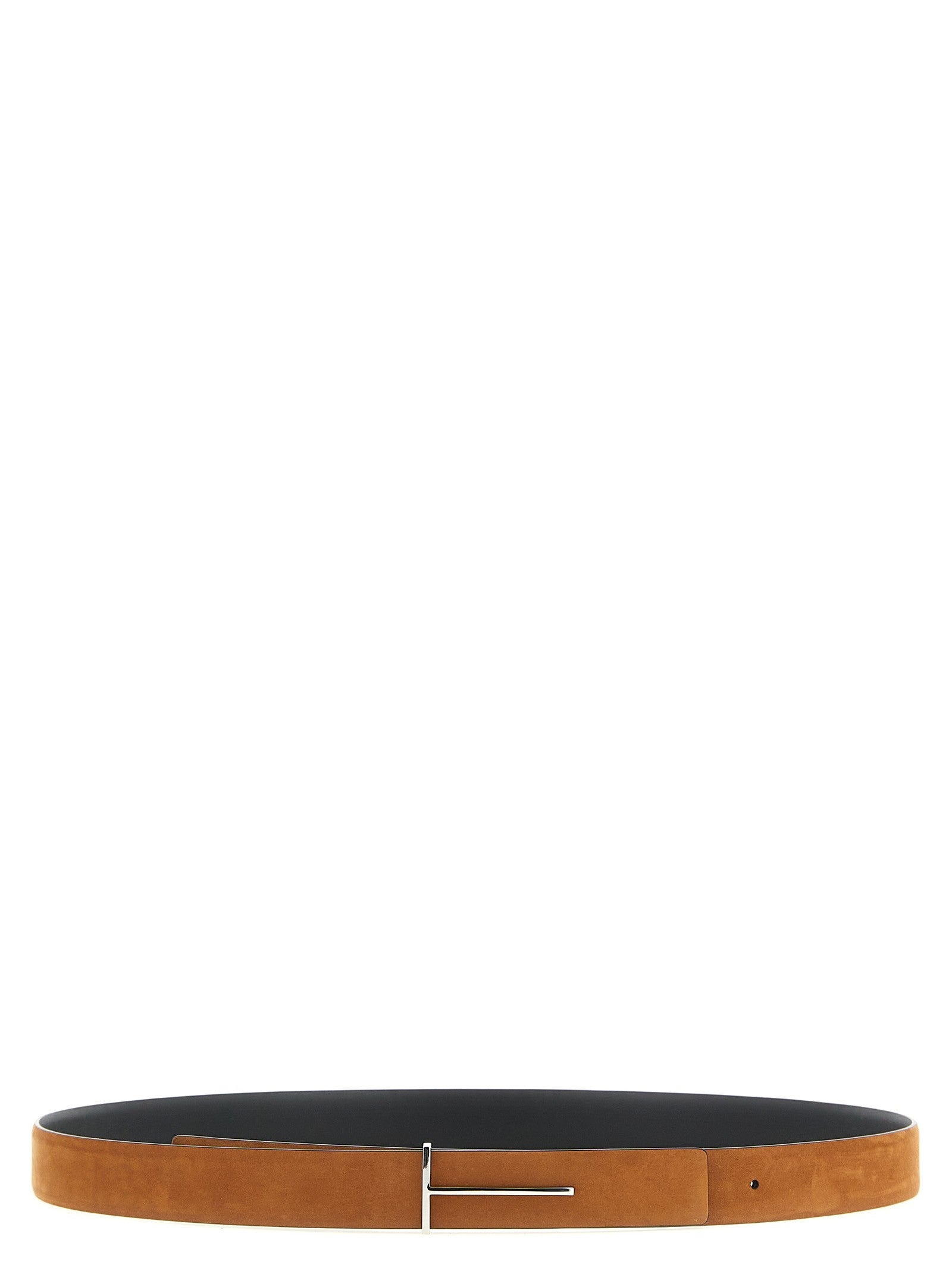 Tom Ford Slim Reversible Belt Gold