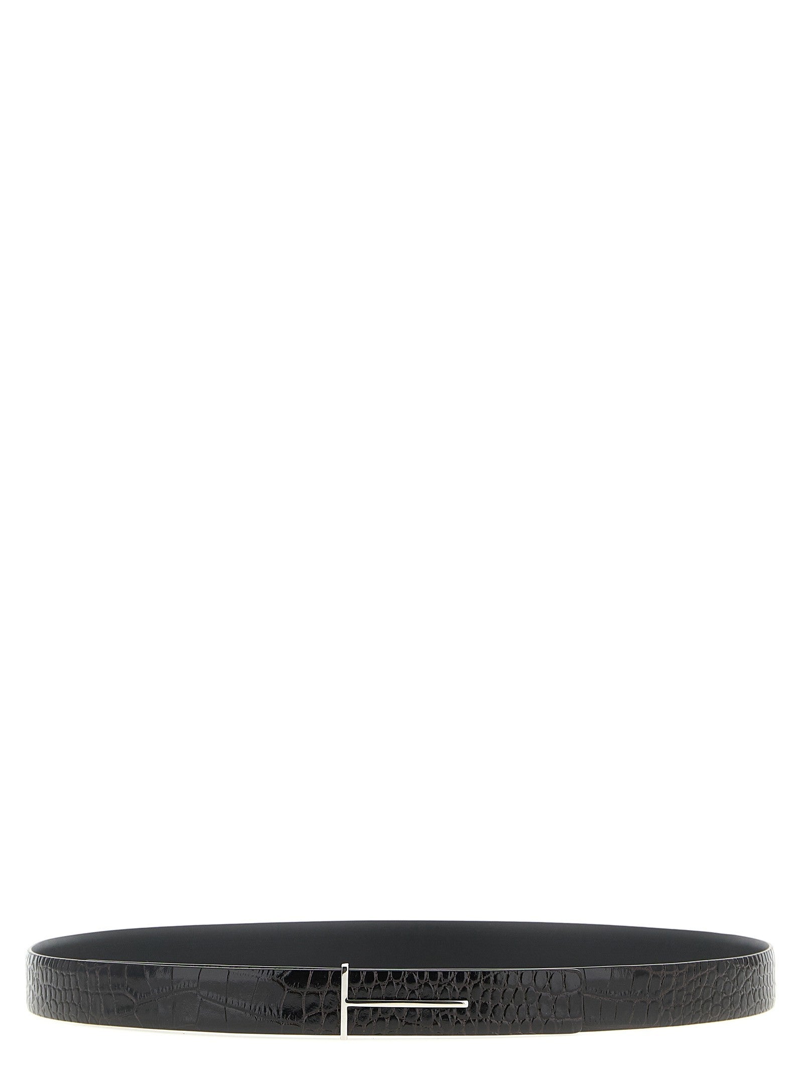 Tom Ford Slim Reversible Belt Gold
