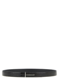 Tom Ford Slim Reversible Belt Gold