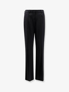 Balenciaga Women's Slim Tailored Wool Trousers Black