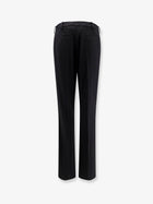 Balenciaga Women's Slim Tailored Wool Trousers Black, view 2
