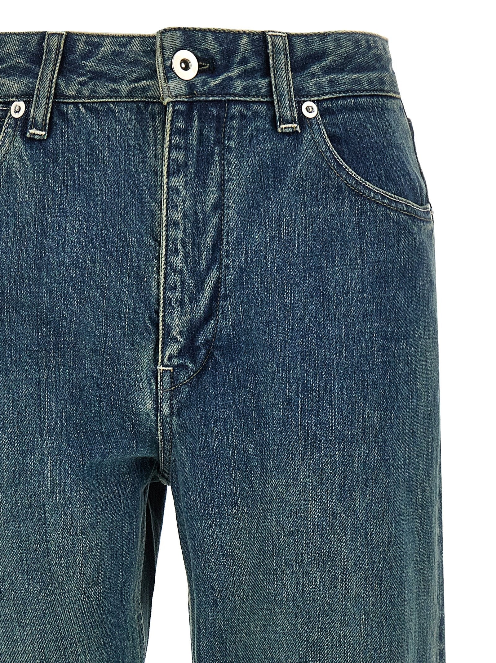 Jil Sander Slim Twist Jeans Blue