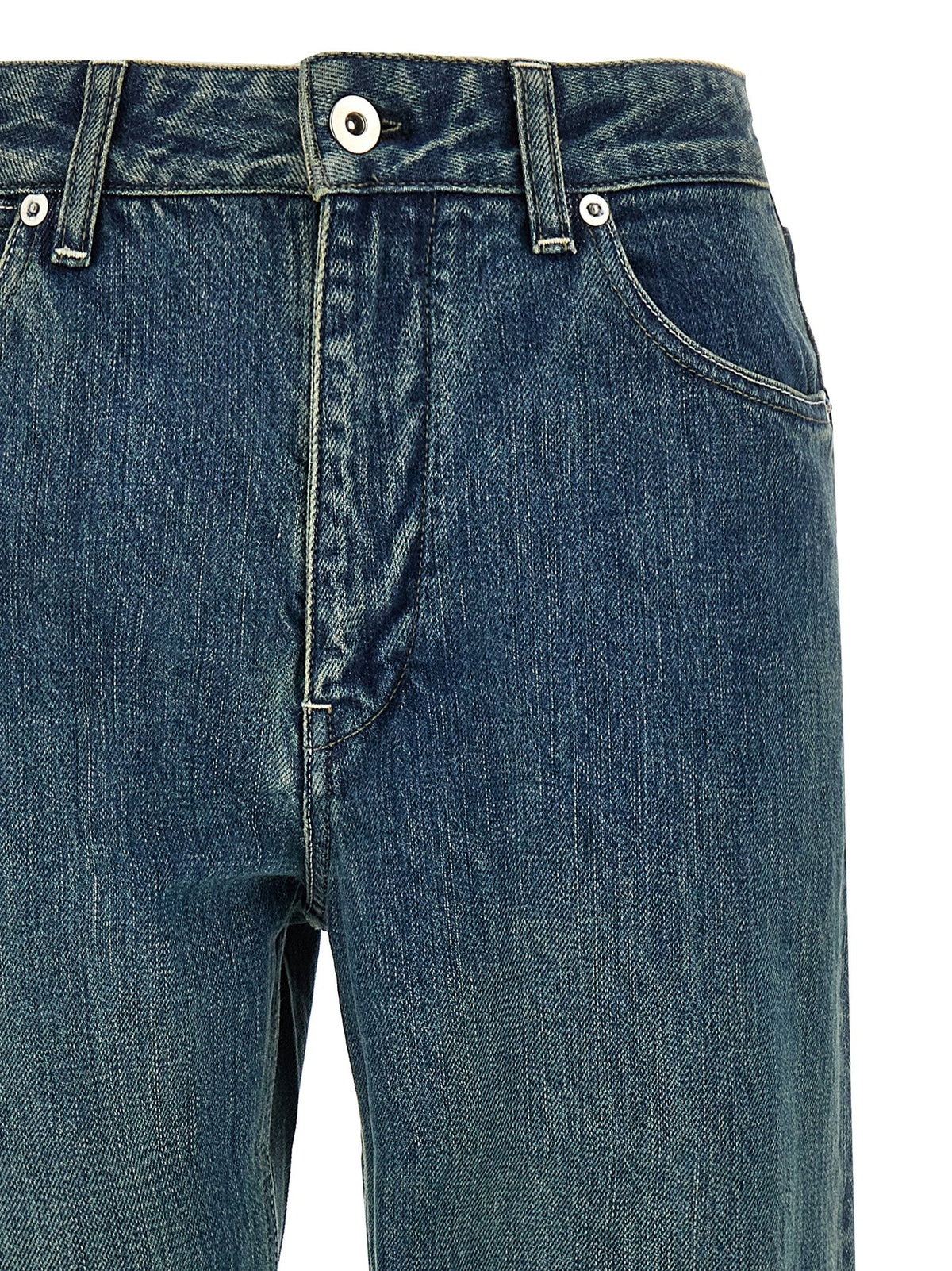 Jil Sander Slim Twist Jeans Blue, view 3