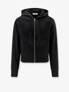 Entire Studios Unisex Slim Zip up Cotton Hoodie Black