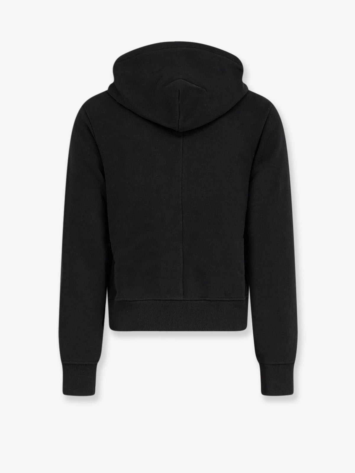 Entire Studios Unisex Slim Zip up Cotton Hoodie Black