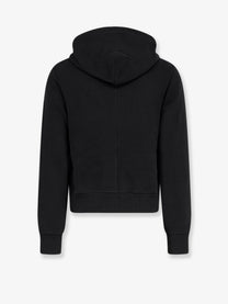 Entire Studios Unisex Slim Zip up Cotton Hoodie Black