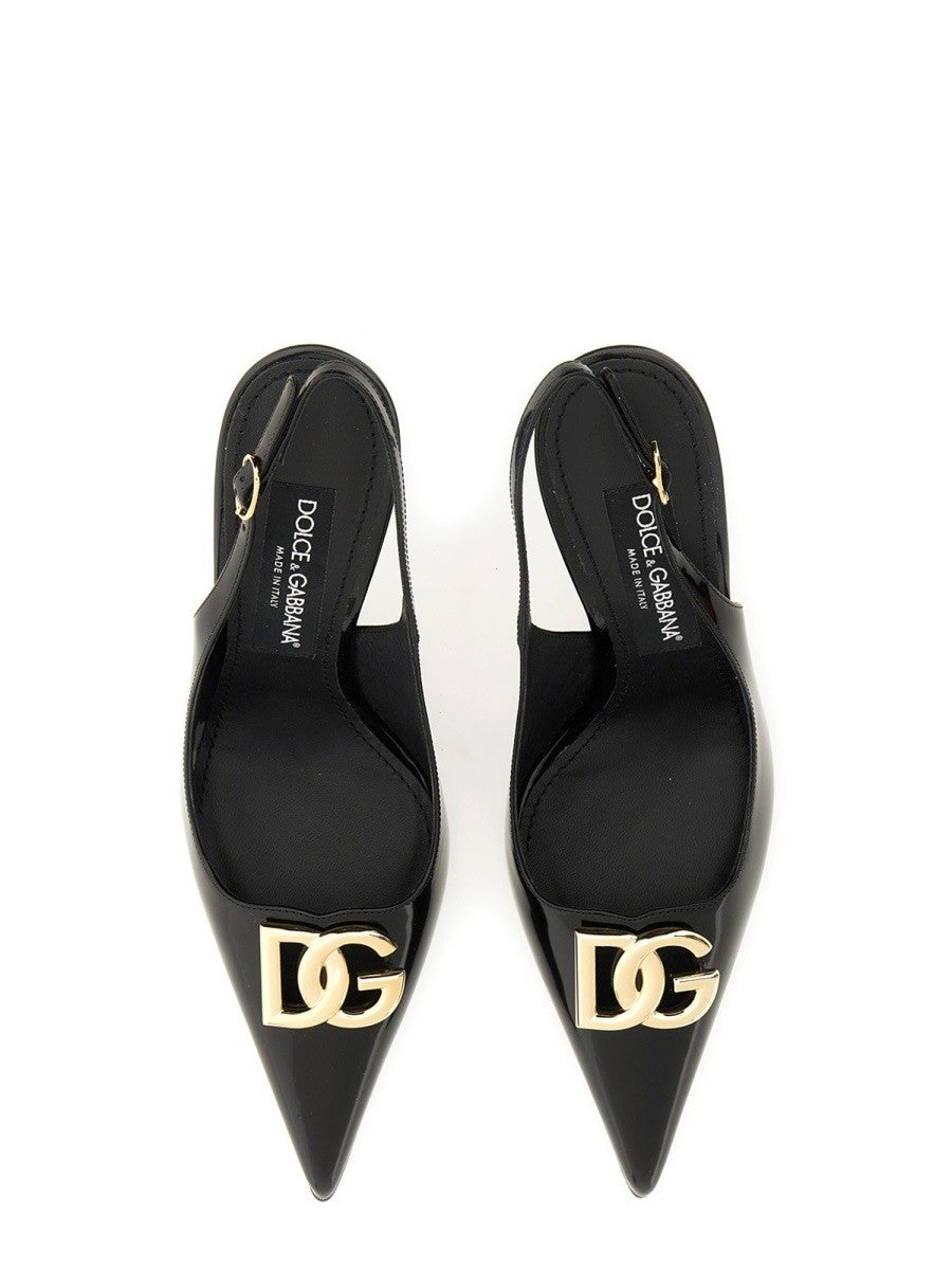 Sling Back With Logo