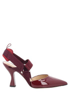 Fendi Women's Slingback Colibrì Red