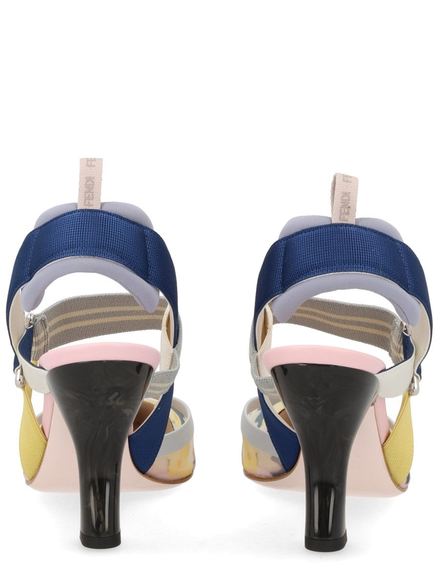 Fendi Women's Slingback Colibrì Multicolor